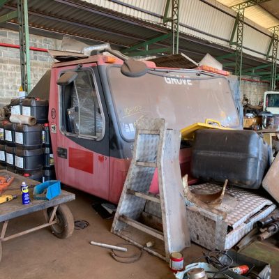 Cabine vermelha Groove